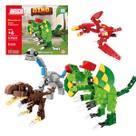 Blocos de Montar Dino 2 em 1 Dinossauro Brinquedo Sortido Blocos de Montar Dino 2 em 1 Dinossauro Brinquedo Sortido