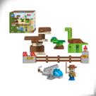 Blocos de Montar Dinopark World Jurassic Dinosaurs 87 Peças Blocz