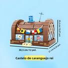 Blocos De Montar Do Restaurante Krusty Krab Do Spongebob, Cenas Criativas De Cantina, Ornamentos De