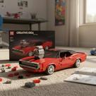 Blocos de Montar Dodge Charger Cavalo de Guerra 1.869 peças Marca Mould King