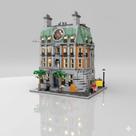 Blocos de montar doutor estranho sanctum sanctorum 2708 peças modelo 76218 marca mega