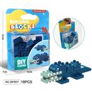 Blocos de Montar Duplos Infantil Jacare Kids 18pcs JIESTAR