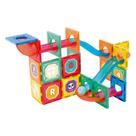 Blocos De Montar Em Formas Magneticas Com 88 Peças DM Toys
