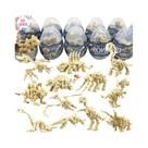 Blocos De Montar Esqueleto De Dinossauro 12 Peças, Brinquedos De Ovos De Páscoa Pré-preparados Para