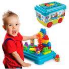 Blocos de Montar Estrelas Magica 53 Pçs Brinquedo Educativo