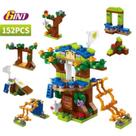 Blocos De Montar fairy house 152 pçs 6 em 1