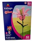 Blocos de Montar - Flor Rosa - Mundo Encantado XALINGO