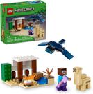 Blocos de Montar - LEGO Minecraft - A Expedicao ao Deserto de Steve LEGO DO BRASIL