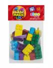 Blocos de Montar Magic Block 26 Peças Educativo Infantil Lego Peças Grandes
