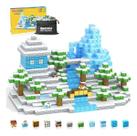 Blocos de Montar Magnéticos 54 Peças Brastoy Brinquedo Educativo Infantil Construção Tema Neve e Gelo Blocos de Montar Magnéticos 54 Peças Brastoy Brinquedo Educativo Infantil Construção Tema Neve e Gelo