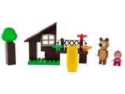 Blocos De Montar Masha E O Urso Parque Com Casinha 0035 Monte Líbano