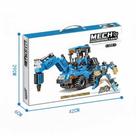 Blocos De Montar Mecânicos Robô, Carro E Escavadeira Estilo LEGO Com +460 Peças -