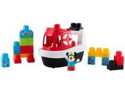 Blocos de Montar Mega Bloks Barco - Barco Clássico do Mickey 18 Peças
