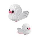 Blocos De Montar Micro Mini Papagaio Colorido: Modelo 3D De Tijolos Para Pássaros Presente Blocos De Montar Micro Mini Papagaio Colorido: Modelo 3D De Tijolos Para Pássaros Presente