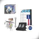 Blocos de Montar Mini Foguete Jato Space Explorer 19 Peças Blocz Blocos de Montar Mini Foguete Jato Space Explorer 19 Peças Blocz