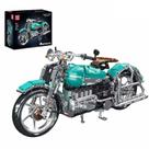 Blocos de montar motocicleta MOULD KING Custom mod 23004 com 1971 peças Blocos de montar motocicleta MOULD KING Custom mod 23004 com 1971 peças