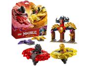Blocos de Montar - Ninjago - Pack de Combate do Spinjitzu de Dragao LEGO DO BRASIL