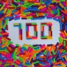 Blocos de Montar Pinos Encantados 100 Pçs Brinquedo Infantil