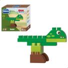 Blocos de Montar Raptor World Jurassic Dinosaurs 8 Peças Blocz