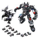 Blocos De Montar Robô Transformers 600 Peças 25 Em 1 Cubic
