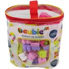 Blocos de Montar Sacola de Blocos Pequenos c/ 80 Peças - Multikids