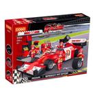 Blocos de Montar Speedy Pit Stop Coleção Racing Pioneer 218 pçs 3401 - COGO Dorémi