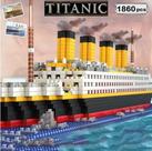 Blocos de montar Titanic- 1860 peças