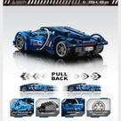 Blocos de montar veiculos esportivos / supercars 408 pçs