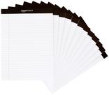Blocos de notas para escrever Amazon Basics, com 12 linhas largas Blocos de notas para escrever Amazon Basics, com 12 linhas largas