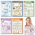 Blocos de notas Pretend Play Eaasty, pacote com 6 crianças, 10,16 x 15,24 cm