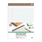 Blocos de notas STAPLES TRU RED Wide Ruled 8,5 x 11,75" 50 folhas Blocos de notas STAPLES TRU RED Wide Ruled 8,5 x 11,75" 50 folhas