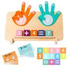 Blocos de números de madeira de brinquedo para aprendizagem pré-escolar VIC-SUN Blocos de números de madeira de brinquedo para aprendizagem pré-escolar VIC-SUN