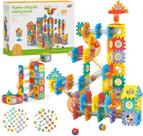 Blocos e formas de montar pista tubular rola bola 182 pc - DINÂMICOS E CONSTRUTIVOS