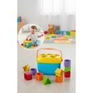 Blocos Grandes De Encaixar Bebê 6 Meses+ Cor Multicolor