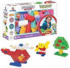 Blocos Infantil de Montar/Encaixar Sortidos Coloridos 48 Peças