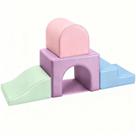 Blocos Macios de Escalada Sumbababy 4 Peças Conjunto de Espuma para Brincar