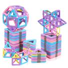 Blocos magnéticos, azulejos de construção, brinquedos KMTJT com 40 peças 3-8Y
