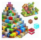 Blocos Magnéticos Construção Montar Cubo Educativo 144 pçs