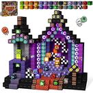 Blocos magnéticos idoot Monster Bear Montessori STEM Toys 100 unidades