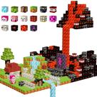 Blocos Magnéticos Petenjoy 126 Peças - Brinquedo Educativo para Crianças de 3 a 7 Anos
