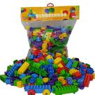Blocos Montar Encaixar 280 Pçs Brinquedo Didático Coloridos Original
