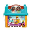 Blocos Montar Mega Bloks Balde Moana 37peças Blocos Montar Mega Bloks Balde Moana 37peças