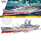 Blocos Montar Navio Japonês Battleship Yamato Cobi 2665 pçs