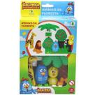 Blocos Playset Galinha Pintadinha Animais da Floresta Monte Libano 0415 Blocos Playset Galinha Pintadinha Animais da Floresta Monte Libano 0415