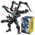 Blokees Venom Figura De Ação 15 Cm Articulado Com Acessórios Coleção Marvel Rivals