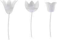 Bloomer Conjunto Decorativo Flores 3D Com 9 Peças