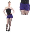 Bloomers BellaSous Malco Modes Ruffled para mulheres, roxas