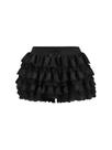 Bloomers BJhaz Women Y2K, renda, várias camadas, preta, tamanho L