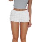 Bloomers Dancenter Ruffle Lolita Fairy Y2K Mesh Lace White Bloomers Dancenter Ruffle Lolita Fairy Y2K Mesh Lace White