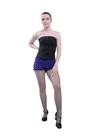 Bloomers Malco Modes Ruffled para mulheres em roxo de Halloween